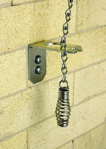 The Lock-Top Fireplace damper opens and closes easily with this handle mounted in your firebox